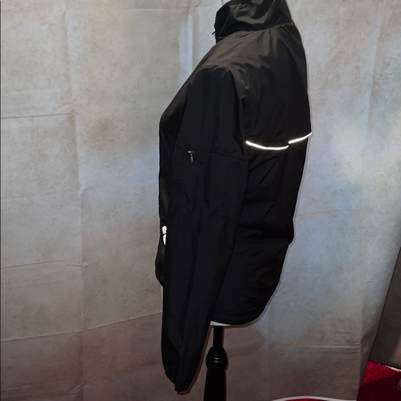 Lucy Brand Black & White Reflective Track Jacket - Picture 4 of 10